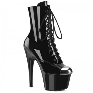 Pleaser Adore-1020ESC Women's Heels Boots Black | NZ CTWLDE