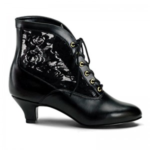 Pleaser Dame-05 Women's Heels Boots Black | NZ FYKOQD