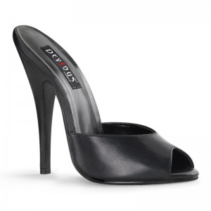 Pleaser Domina-101 Women's Mules Black | NZ YMUALW