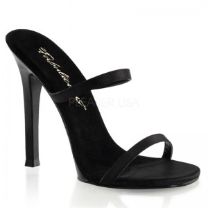 Pleaser Gala-02 Women's Slides Black | NZ OZLYST