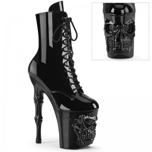 Pleaser Rapture-1020 Women's Heels Boots Black | NZ SCAYBX