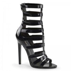 Pleaser Sexy-52 Women's Heels Sandals Black | NZ GNYILW