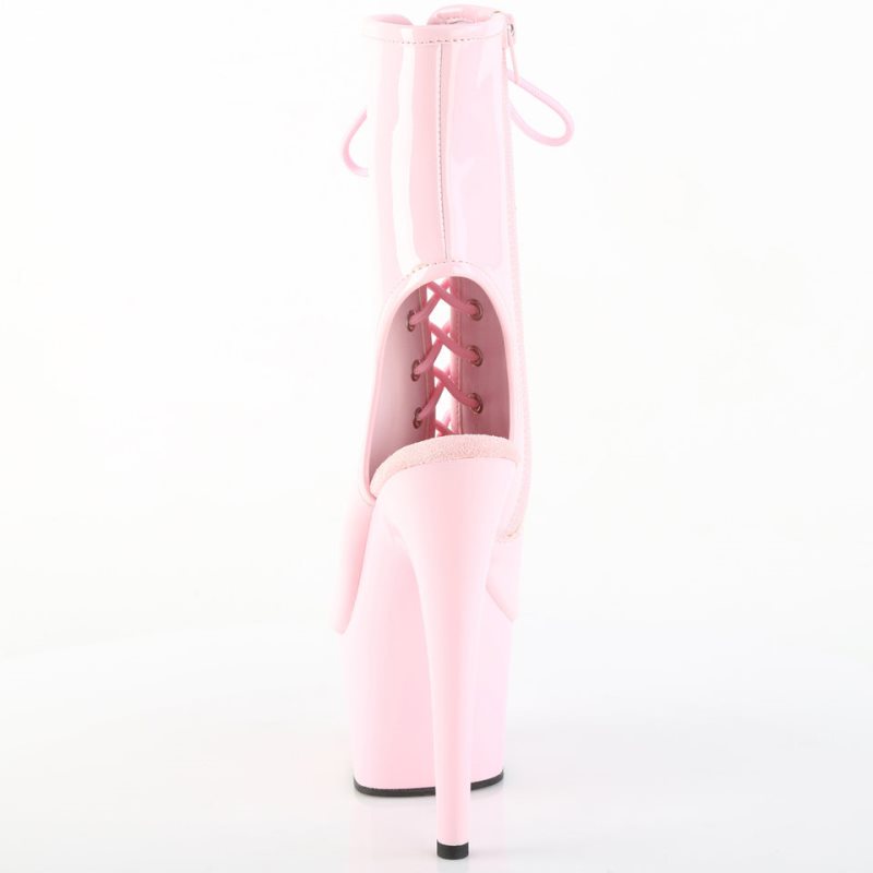 Pleaser Adore-1016 Women's Heels Boots Pink | NZ ZITCHK