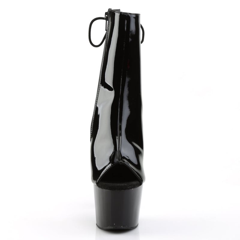 Pleaser Adore-1018 Women's Heels Boots Black | NZ OKRUYW