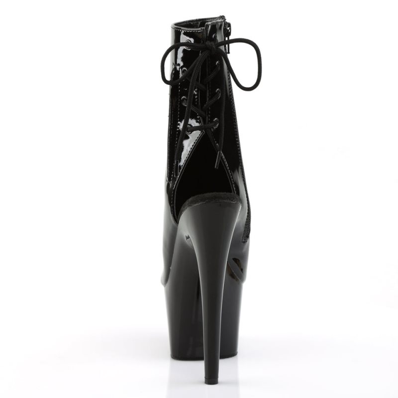 Pleaser Adore-1018 Women's Heels Boots Black | NZ OKRUYW