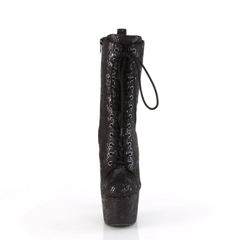 Pleaser Adore-1040SPF Women's Heels Boots Black | NZ NVPKXF