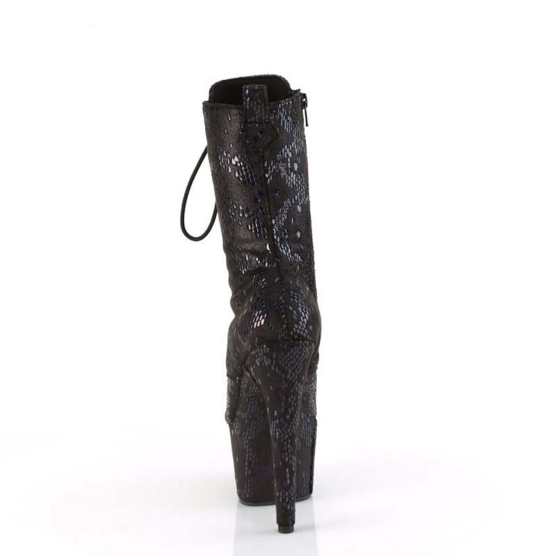 Pleaser Adore-1040SPF Women's Heels Boots Black | NZ NVPKXF