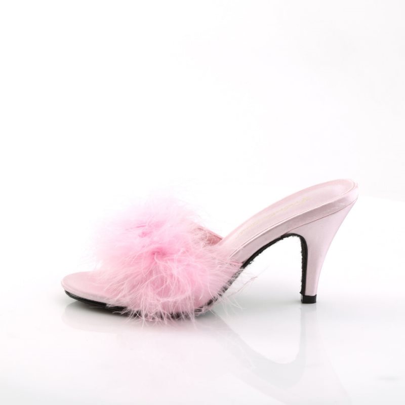 Pleaser Amour-03 Women's Slides Pink | NZ QWAURS