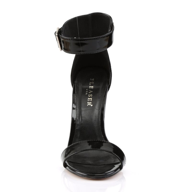 Pleaser Amuse-10 Women's Heels Sandals Black | NZ ZHBOVI