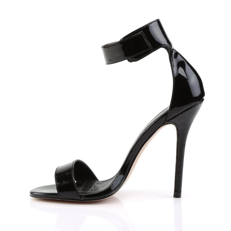 Pleaser Amuse-10 Women's Heels Sandals Black | NZ ZHBOVI