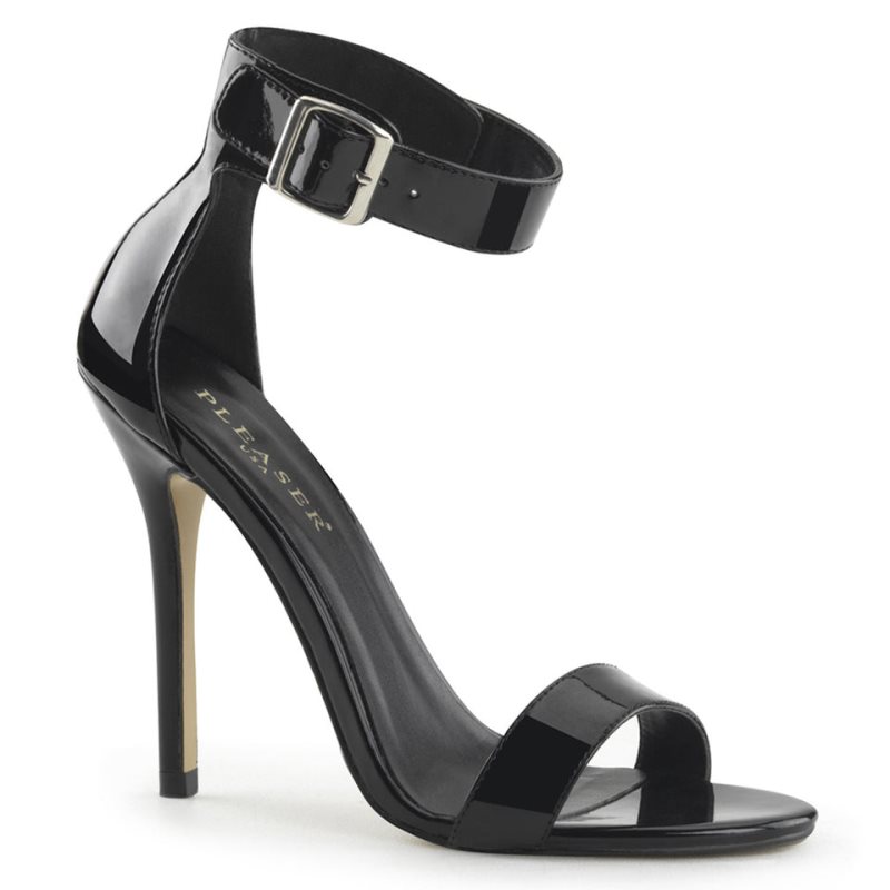 Pleaser Amuse-10 Women\'s Heels Sandals Black | NZ ZHBOVI