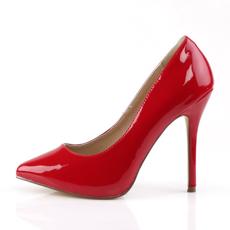 Pleaser Amuse-20 Women's Pumps Red | NZ XZYNMG