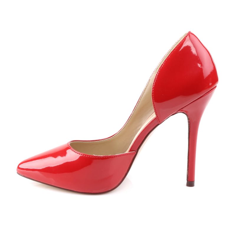 Pleaser Amuse-22 Women's Pumps Red | NZ UAQDXZ