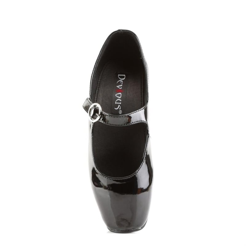 Pleaser Ballet-08 Women's Pumps Black | NZ SUPHQM
