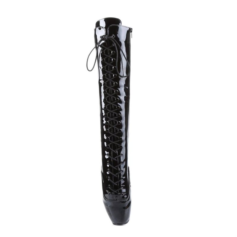 Pleaser Ballet-2020 Women's Knee-high Boots Black | NZ IBGQYH
