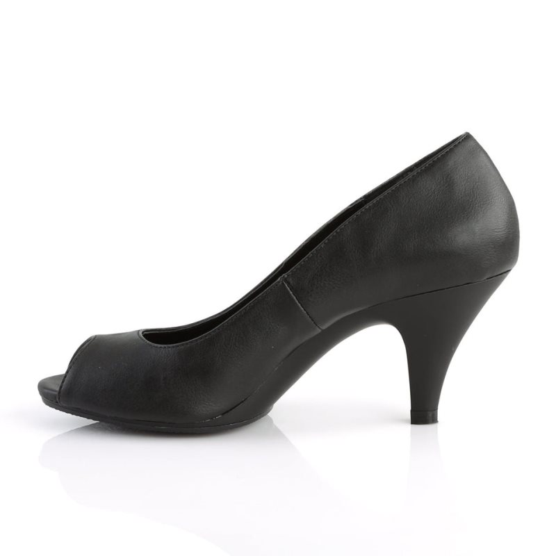 Pleaser Belle-362 Vegan Leather Women's Pumps Black | NZ LWPRXC