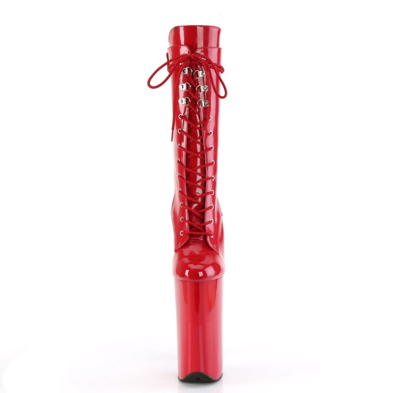 Pleaser Beyond-1050 Women's Heels Boots Red | NZ ONGKIL