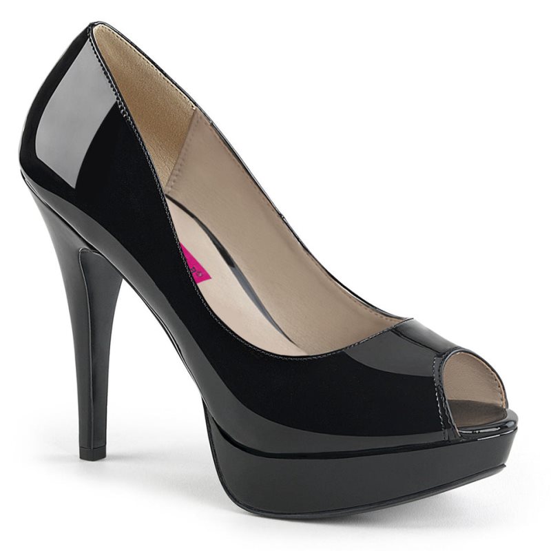 Pleaser Chloe-01 Women\'s Pumps Black | NZ FAMLYG