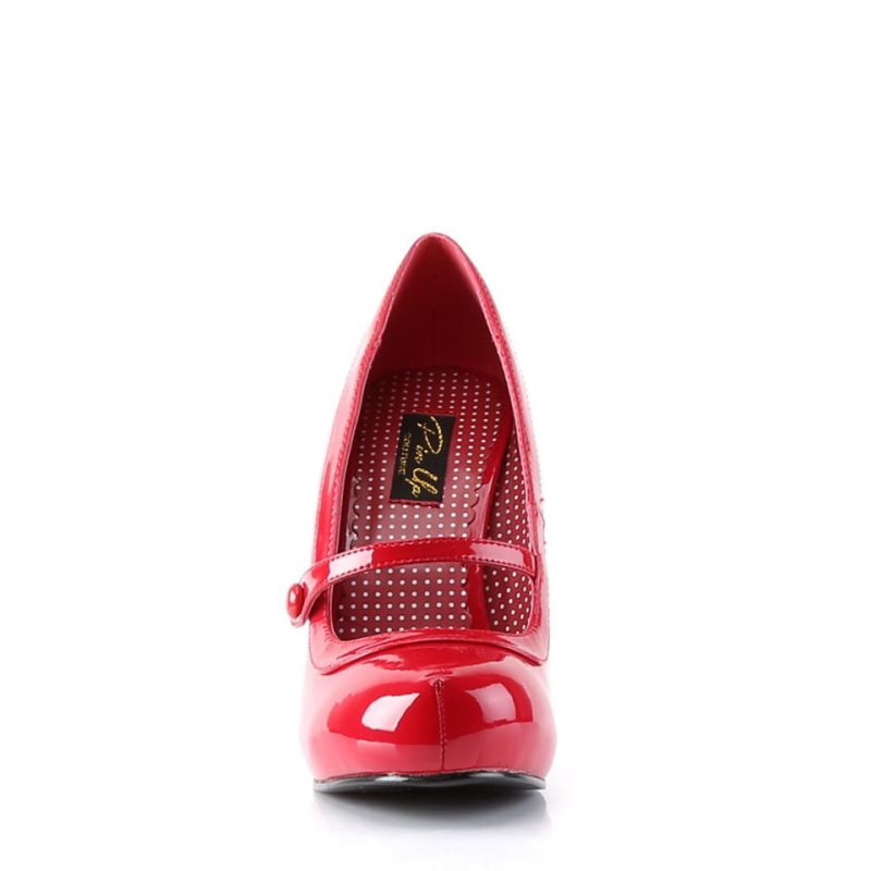 Pleaser Cutiepie-02 Women's Pumps Red | NZ NWPRAZ