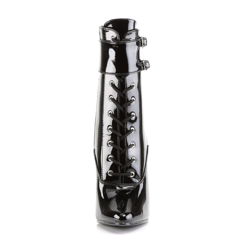 Pleaser Domina-1023 Women's Heels Boots Black | NZ ZSEITK