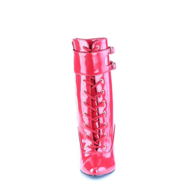 Pleaser Domina-1023 Women's Heels Boots Red | NZ IWCRTS