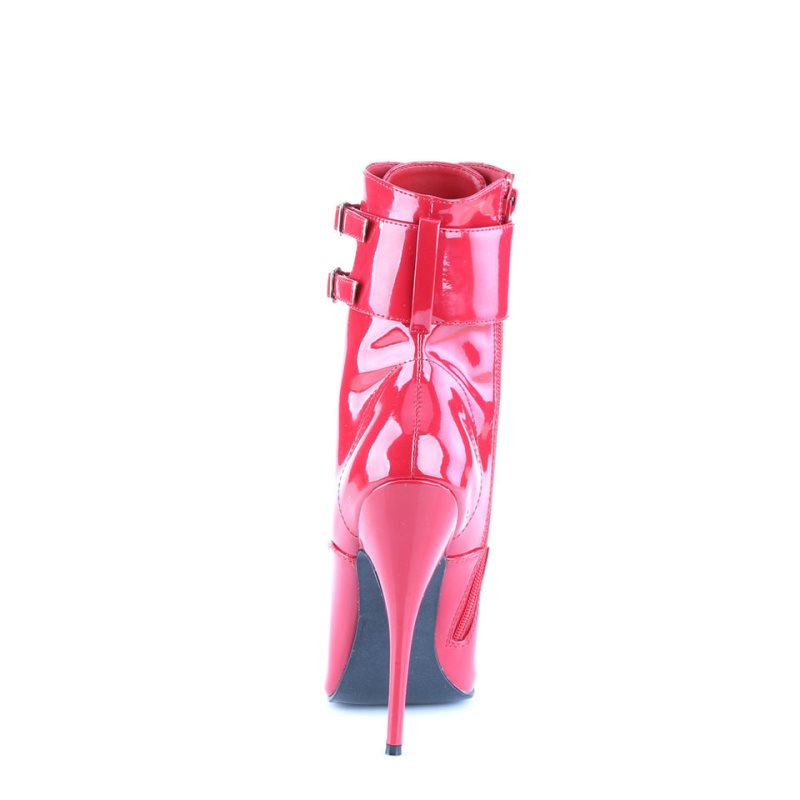 Pleaser Domina-1023 Women's Heels Boots Red | NZ IWCRTS