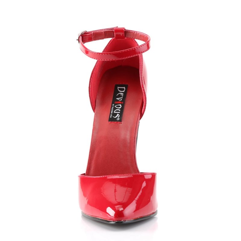 Pleaser Domina-402 Women's Pumps Red | NZ YTXGAI