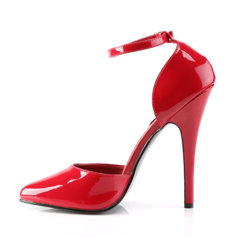 Pleaser Domina-402 Women's Pumps Red | NZ YTXGAI