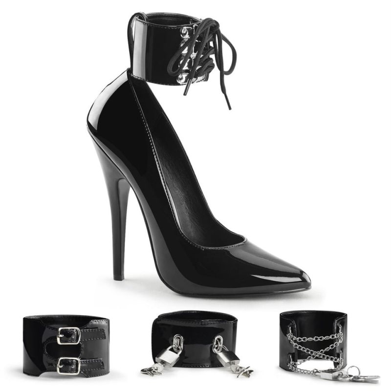 Pleaser Domina-434 Women\'s Pumps Black | NZ UNLYXQ