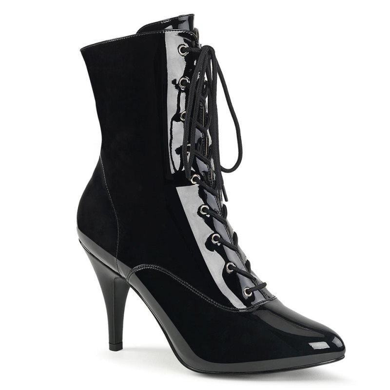 Pleaser Dream-1020 Women\'s Heels Boots Black | NZ ZCQONM