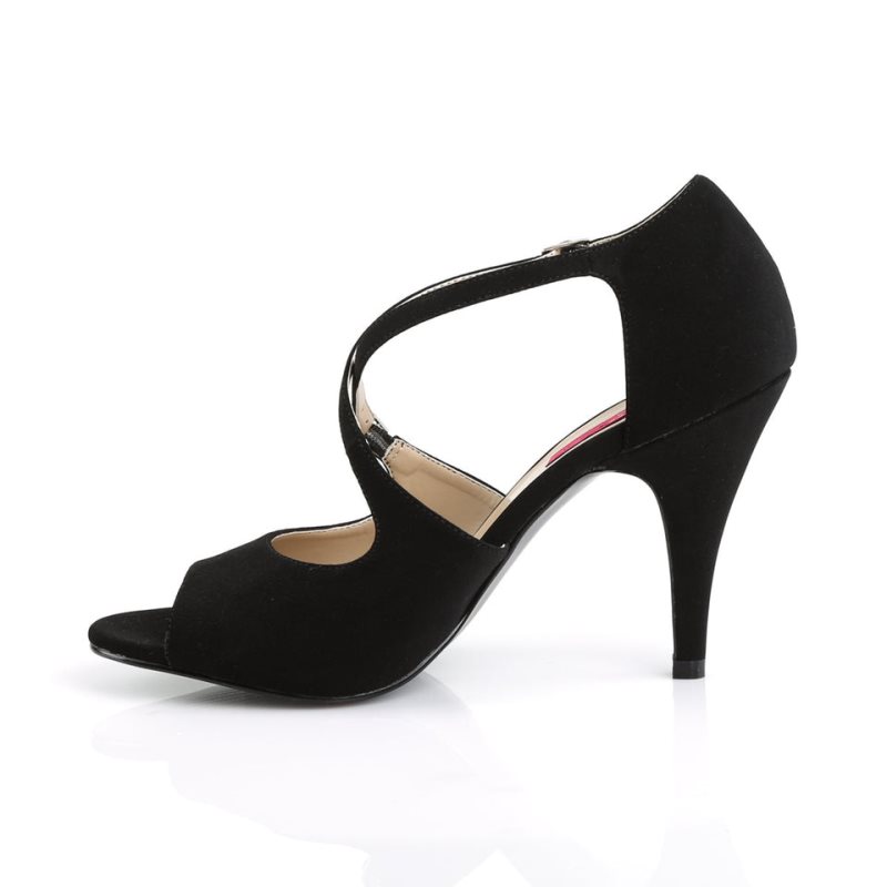 Pleaser Dream-412 Women's Heels Sandals Black | NZ URHLPO