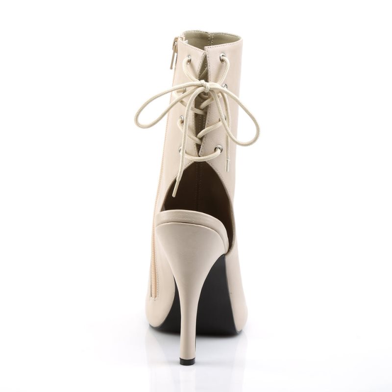 Pleaser Eve-102 Women's Heels Boots Brown | NZ JBZIQV