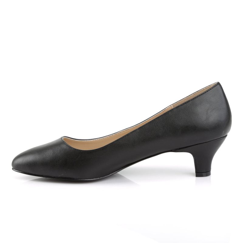 Pleaser Fab-420 Vegan Leather Women's Pumps Black | NZ NWTVPY