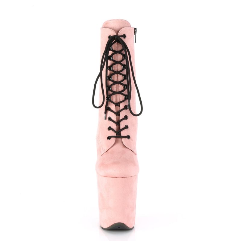 Pleaser Flamingo-1020FS Women's Heels Boots Pink | NZ VLBCSR