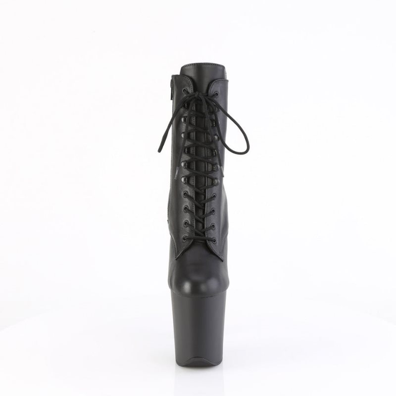 Pleaser Flamingo-1020 Women's Heels Boots Black | NZ YMVJXB