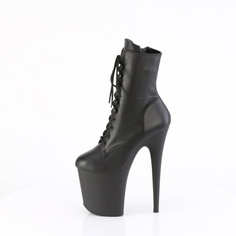 Pleaser Flamingo-1020 Women's Heels Boots Black | NZ YMVJXB