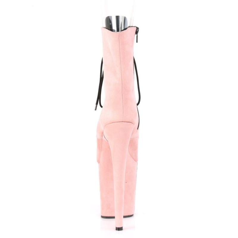Pleaser Flamingo-1021FS Women's Heels Boots Pink | NZ EUNWFC
