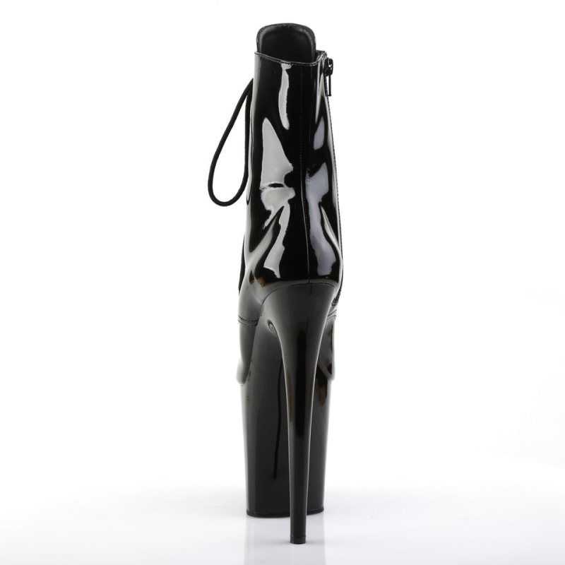Pleaser Flamingo-1021 Women's Heels Boots Black | NZ MDBCWO