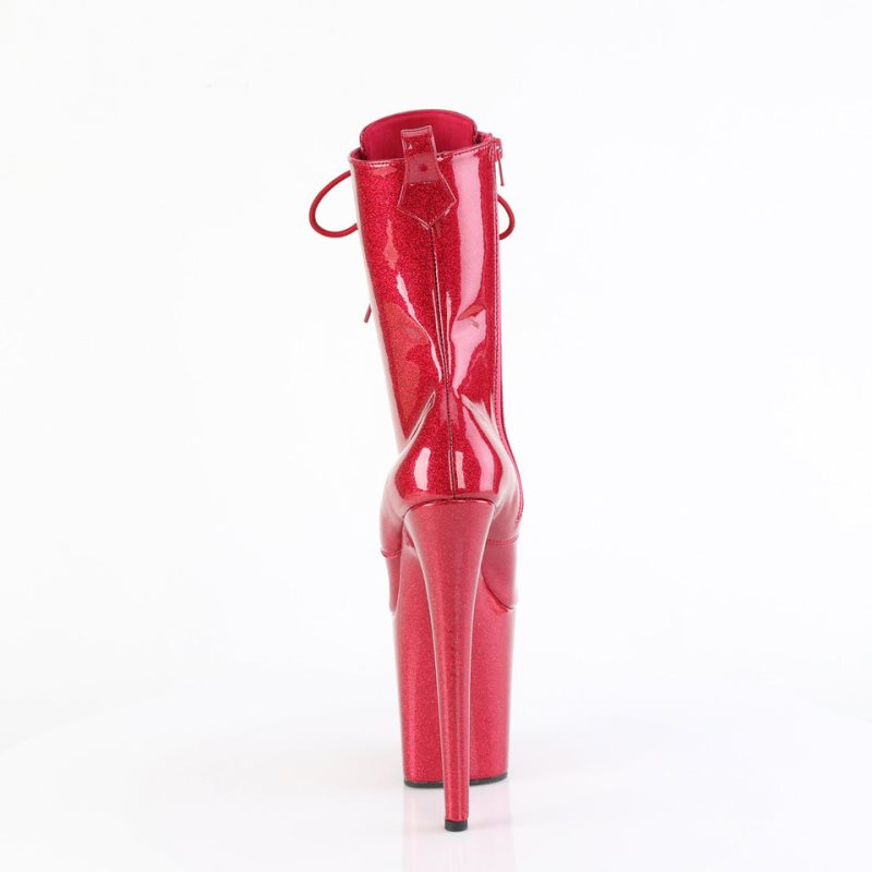 Pleaser Flamingo-1040GP Women's Heels Boots Fuchsia | NZ EBSUMI