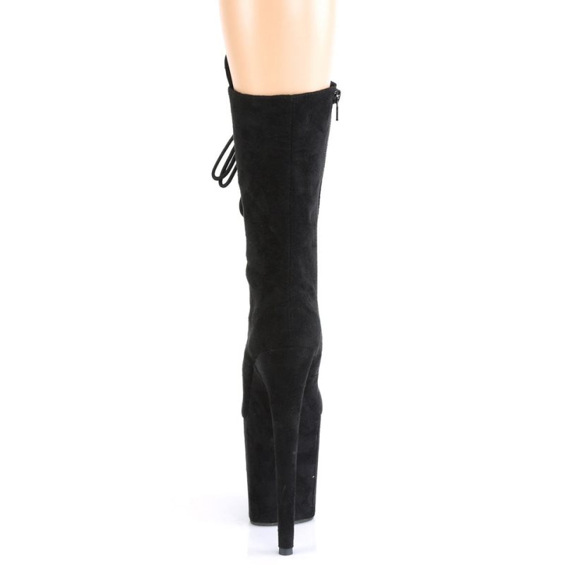 Pleaser Flamingo-1050FS Women's Heels Boots Black | NZ XDISGC