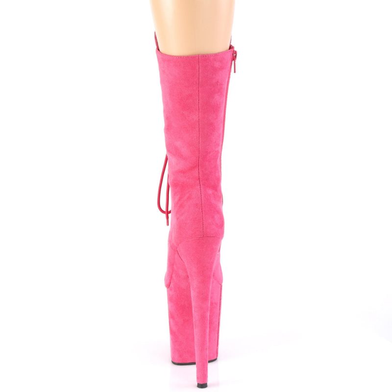 Pleaser Flamingo-1050FS Women's Heels Boots Pink | NZ FVBWSK