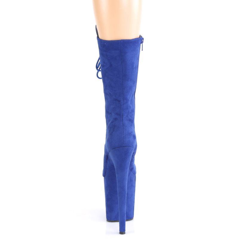 Pleaser Flamingo-1050FS Women's Heels Boots Blue | NZ TUGDOB