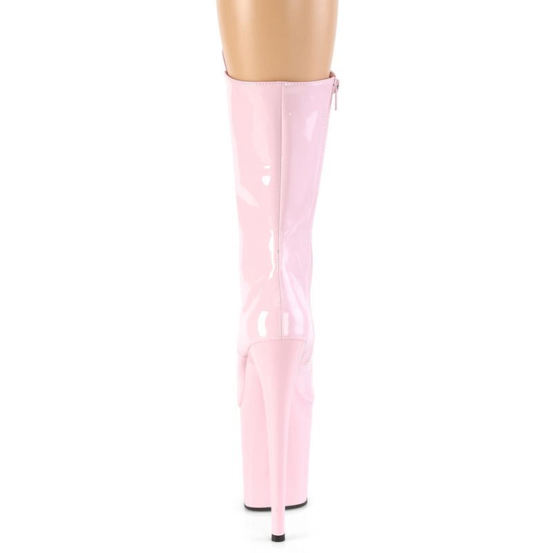 Pleaser Flamingo-1050 Women's Heels Boots Pink | NZ MNGDAT