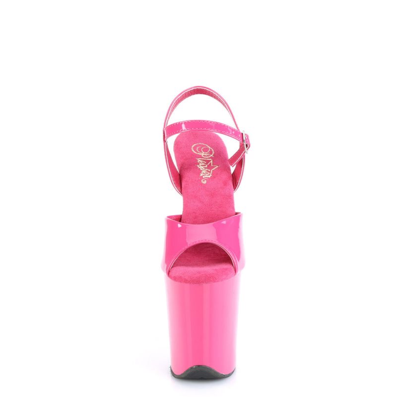 Pleaser Flamingo-809 Women's Platform Heels Sandals Pink | NZ MTGXPJ