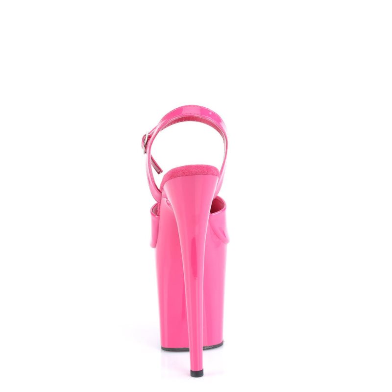 Pleaser Flamingo-809 Women's Platform Heels Sandals Pink | NZ MTGXPJ