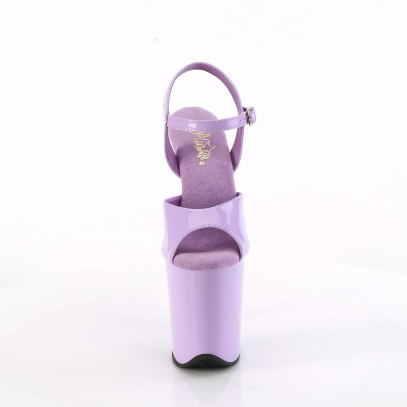 Pleaser Flamingo-809 Women's Platform Heels Sandals Lavender | NZ NDQYHM