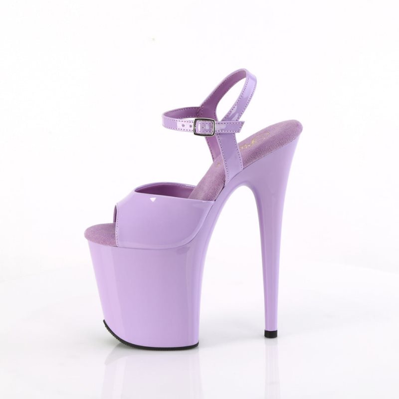 Pleaser Flamingo-809 Women's Platform Heels Sandals Lavender | NZ NDQYHM