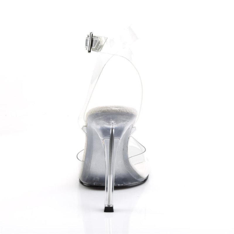 Pleaser Gala-06 Women's Heels Sandals Clear | NZ XZNIWD