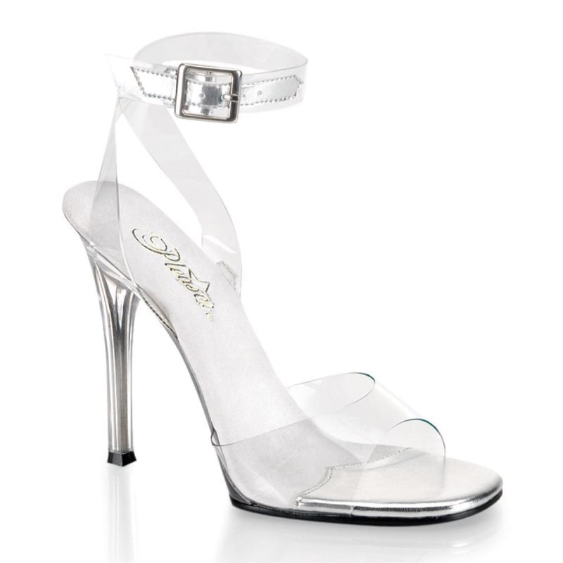 Pleaser Gala-06 Women\'s Heels Sandals Clear | NZ XZNIWD
