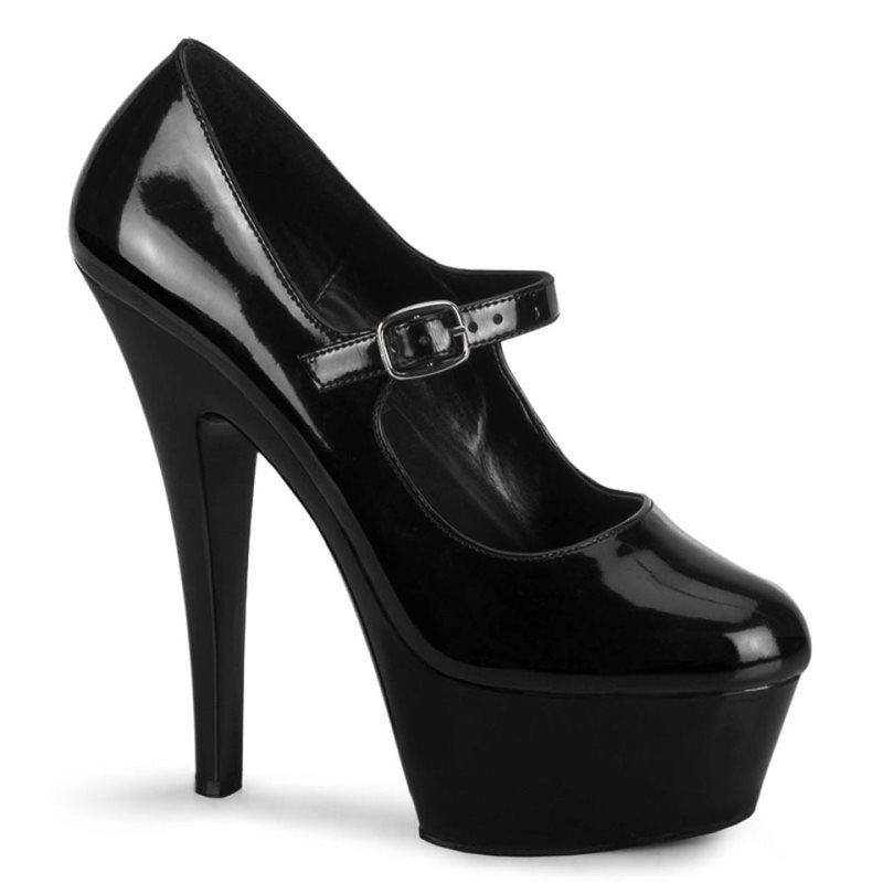 Pleaser Kiss-280 Women\'s Pumps Black | NZ GOEADK